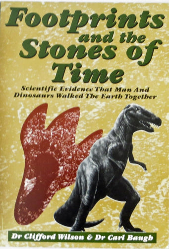 FOOTPRINTS AND THE STONES OF TIME by Drs C Baugh & C Wilson